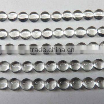 Crystal 5x5 mm Round Cabochon