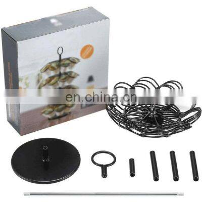 Customer Oriented Classic Desktop Metal Stand Pod Rotating Coffee Capsule Holder