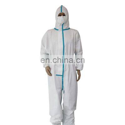 type 4/5/6 65gsm Disposable Medical Coverall with foot cover