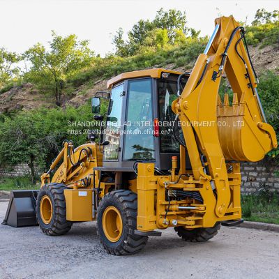 Cheap Rigid 4X4 Heavy Duty articulated Backhoe digger / durable backhoe loader