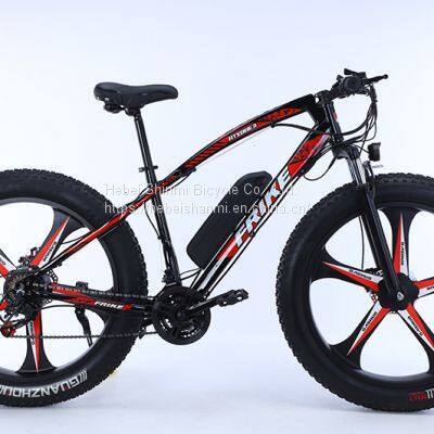 21 Speed Beach Cruiser Electric e Bike 48v 26inch Electric Bicycle Kit photo-2