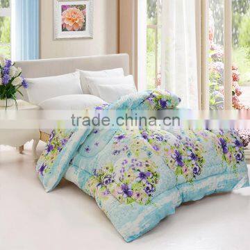 high quality microfiber quilts polyester duvets winter comforters made in China