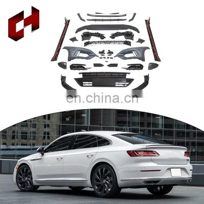 CH High Quality Popular Products Front Rear Lip Fenders Grille Carbon Fiber Body Kit For Vw Arteon 2018-2020 To R Line