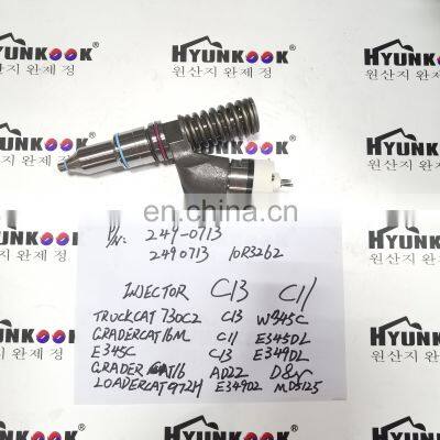 High Quality C11 C13 Engine Injector E345C E345D E349D E349D2 D8N W345C Injector 2490713 10R3147 photo-3