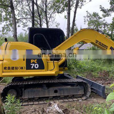 Mini Construction Machinery Used Komatsu Pc70 Pc70-8 Excavator