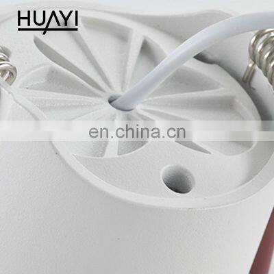 HUAYI High Brightness Aluminum Housing 6 12 18 24 36 54 W Hotel Ceiling Indoor Recessed Spotlight LED