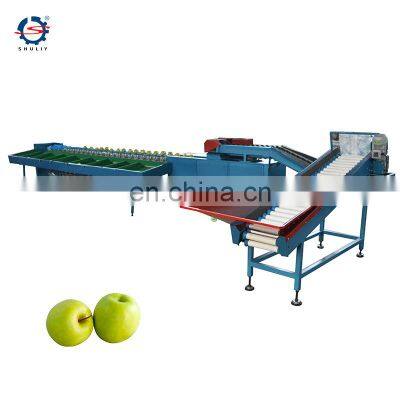 Automatic Apple Orange Peach Tomato Avocado Potato Grading Fruit Sorting Machine