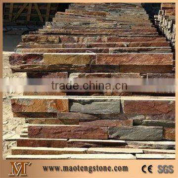 Cultured Stone for Wall Cladding Corner Stone,China Multicolor Slate Culture Stone
