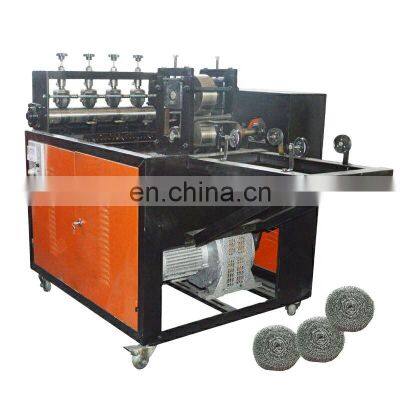 Sale Factory price clean ball equipment /SSscourer making machine/stainless steel scourer making machine