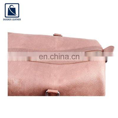 Factory Wholesale Genuine Leather Luggage Travel Bag at Attractive Price