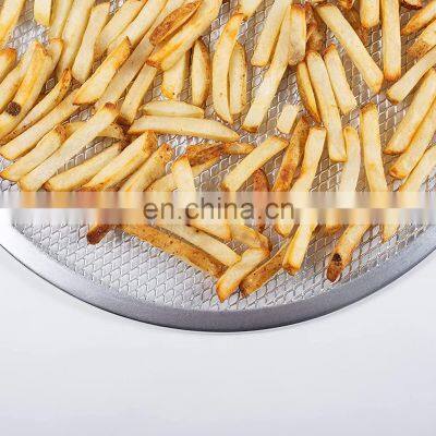 DIY Expanded Mesh Baking Tray Pizza Tool Aluminum Pizza Screen photo-5