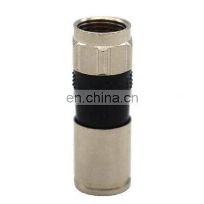 Compression to F Connector Brass Rg6 Rg59 Rg58 IP65 Original Manufacturer Gold Plated/nickel Plated for Antenna and Communicate photo-5