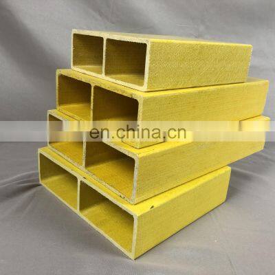 FRP Pultrusion Fiberglass Profile Fiberglass Rectangular Hollow Square Tube Section photo-5