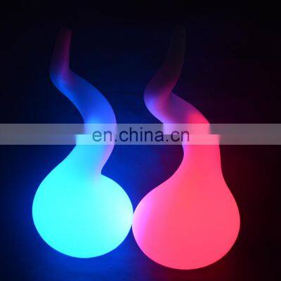 hanging decorative floors lights/outdoor waterproof rechargeable modern holiday decoration smart home lights rgb led floor lamp