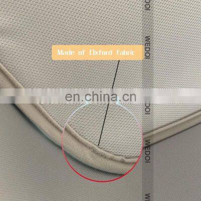 Two Parts UV Rays Protection Sunshade For Tesla Model Y 4PCS Roof Sunshade Curtain Material Buckle Mesh OEM Customized photo-4