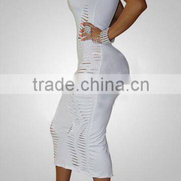 Sexy Fashion Dress Woman Casual Dress Slim Waist Evening Dress photo-2