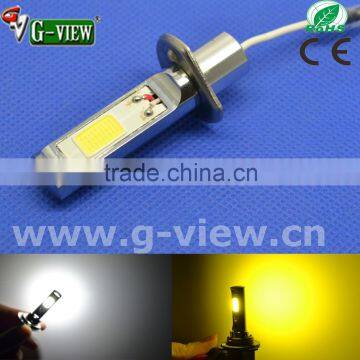 cob h1 h3 auto led light cob fog bulb 18w high power