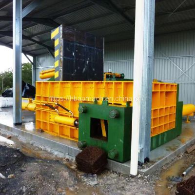 super quality metal scrap compactor baler used scrap metal recycling equipment for sale