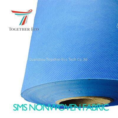 Value-added Spunbond Non-woven Disposable Products Non Woven Material 20-40gsm SMS SMMS SSMMS Nonwoven Medical Fabric