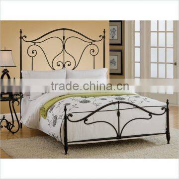 Hot Sale Home Furniture Bronze Cheap Metal Bed