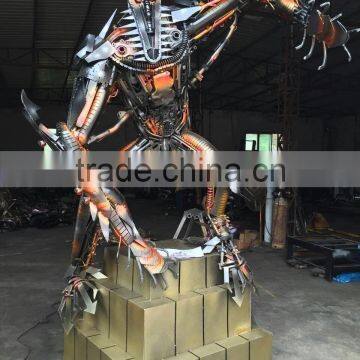 2.5 Meters High Fallen Large Outdoor Sculpture for Public Plaza Exhibition Celebration photo-2