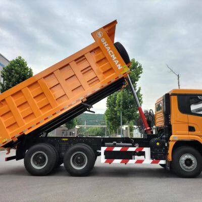 China Commercial Vehicle Shacman Cummins Engine Euro2 Euro4 6X4 8X4 Drive Dump Truck photo-2