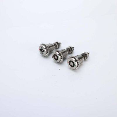 Weak channel lock MS816 stainless steel tongue lock adjustable type