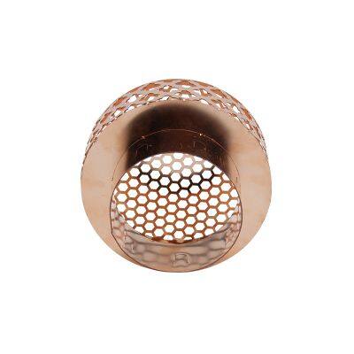 Copper Gutter Leaf Strainer Guard photo-3