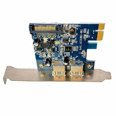 2 Ports PCI-E to USB Type a Expansion Card 5Gbps Converter Adapter Card photo-4