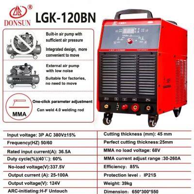 Shanghai Donsun Welding Group Built in Plasma Cutting and Welding Machine LGK-80/100DV/100N/100BN/120BN/160BN photo-4