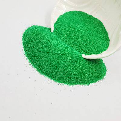 Dark Green Colored Sand