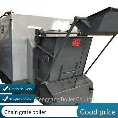 Большой промышленный котел, двухбарабанный котел типа SZL, цепной паровой котел на 20 тонн, горизонтальный угольный котел photo-3