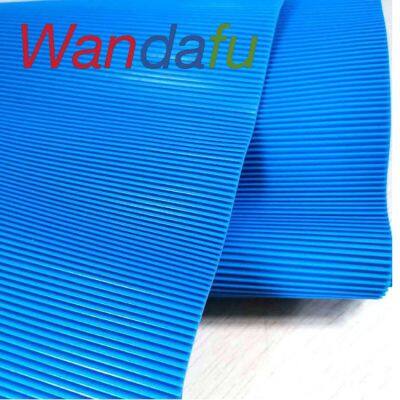 Wandafu Plastic Drainage Board, Polymer Material, Dense Groove Reverse Suction PVC Capillary Drainage Board for High-speed Railway Tunnel Subgrade photo-5