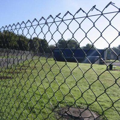 Playground Safety Chain Link Fence Garden Chain Link Fencing Steel Wire Link Fence