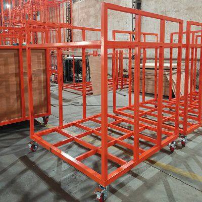 Double Layer Fabric Trolley for Textile and Garment Manufacturing Workflow