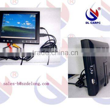 8" 4:3 computer monitor with touch screen, VGA+2*AV