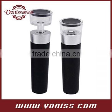 Red Wine Vacuum stopper Retain Freshness Bottle Stopper Aluminium alloy and Stainless Steel Head Sealer Plug