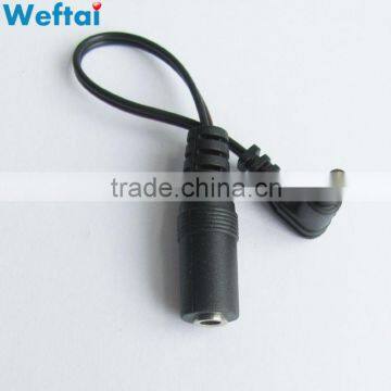 6inch TENS Cable 4mm To 3.5mm TS Plug Adapter