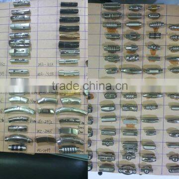 Customized Laser Engrave Logo Bio Magnetic Leather Bracelet Braided Mens Leather Bracelet photo-5