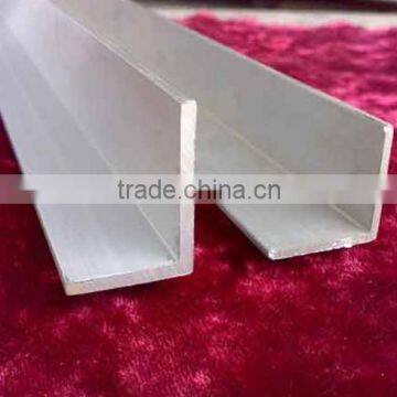 Custom L shape 6000 series extruded angle aluminium profile in different size