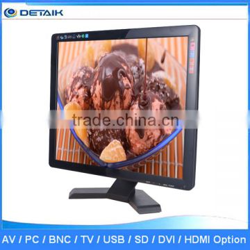 DTK-1988 Factory Supply 19 Inch Large Square LCD Monitor