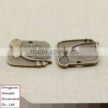 Wholesale Diy Accessories Zinc Alloy Turtle Pattern Square Pendant photo-3