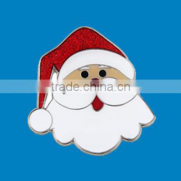 sublimation Father Christmas bling bling badge ornaments