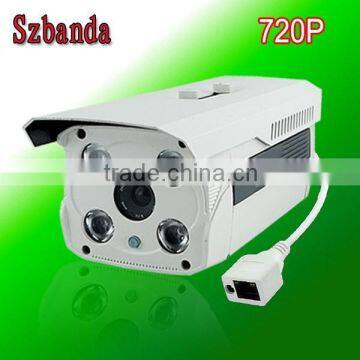 4 lamps Full HD 720P/ 1.0 MP/ popular waterproof outdoor hd wifi ip camera with cheaper price