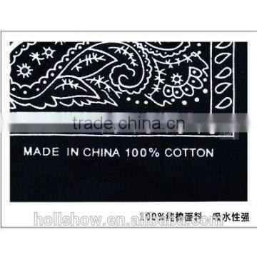 Hip-Hop Headscarf Headwrap 100% Cotton Square Bandana photo-6