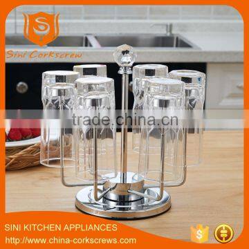 Stainless Steel Cup Stentes Glass Rack Cup Shelf Cup Holder photo-6