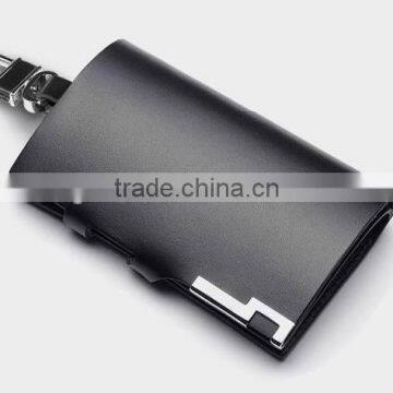 2016 New Design pu Key Bag Promotional Gifts Key Case Custom Logo Key Holder Manufactory
