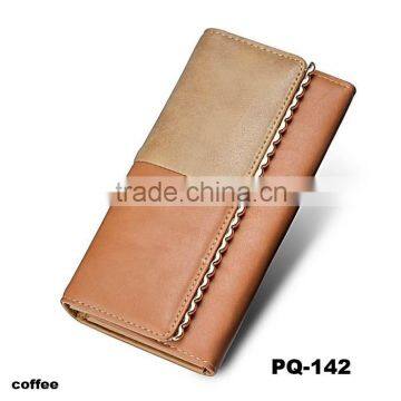 7 colors 2015 Brand New High Quality Large Big Leather Ladies Wallet