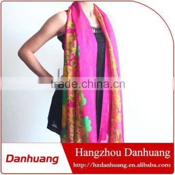 Fashionable chiffon satin printing long scarf shawl dubai muslim scarf hijab                        
                                                Quality Choice