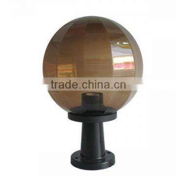 Acrylic outdoor ceiling lamp shade, garden sphere light reflector